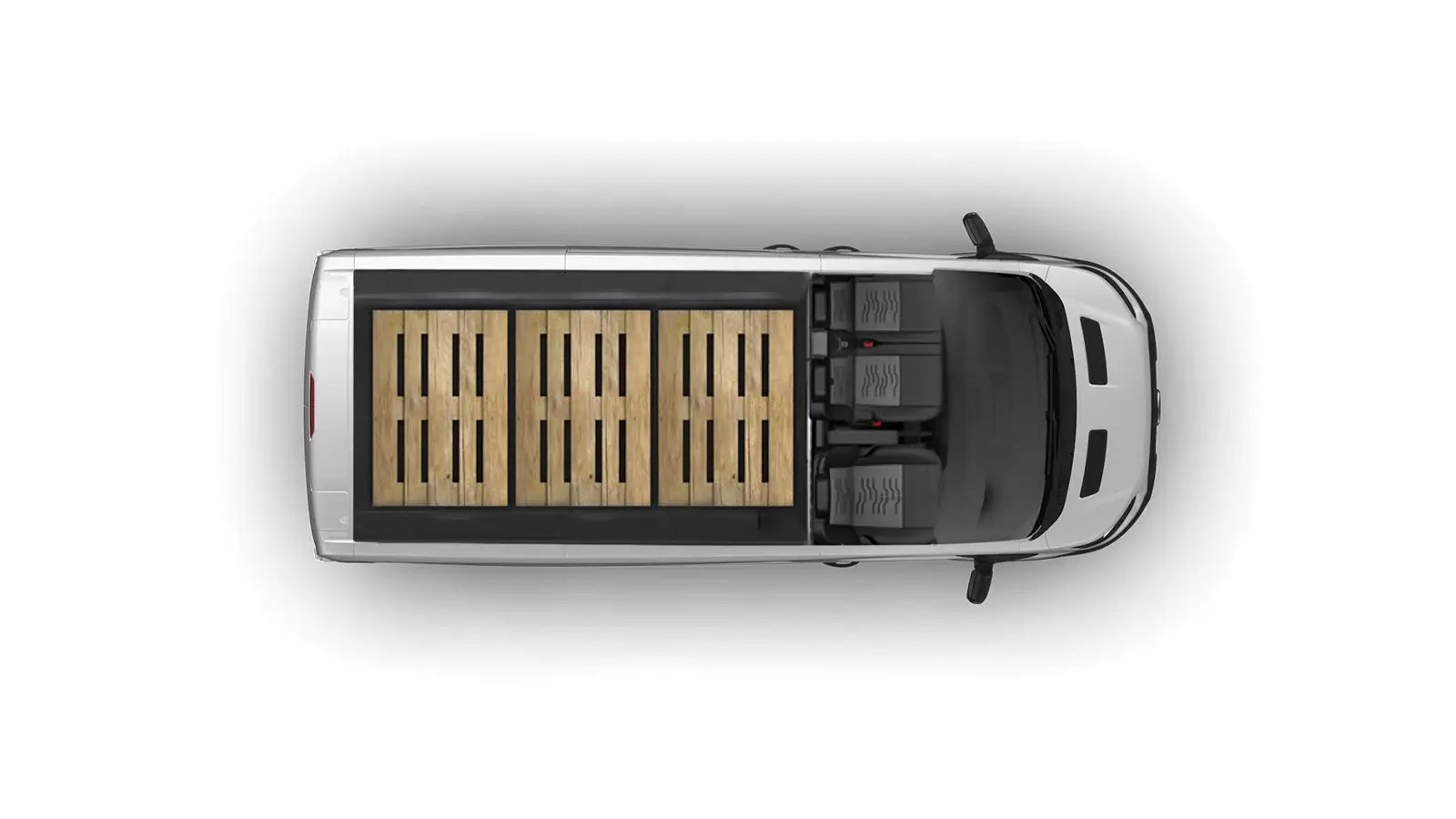 hirefleet long wheel base van hire from top