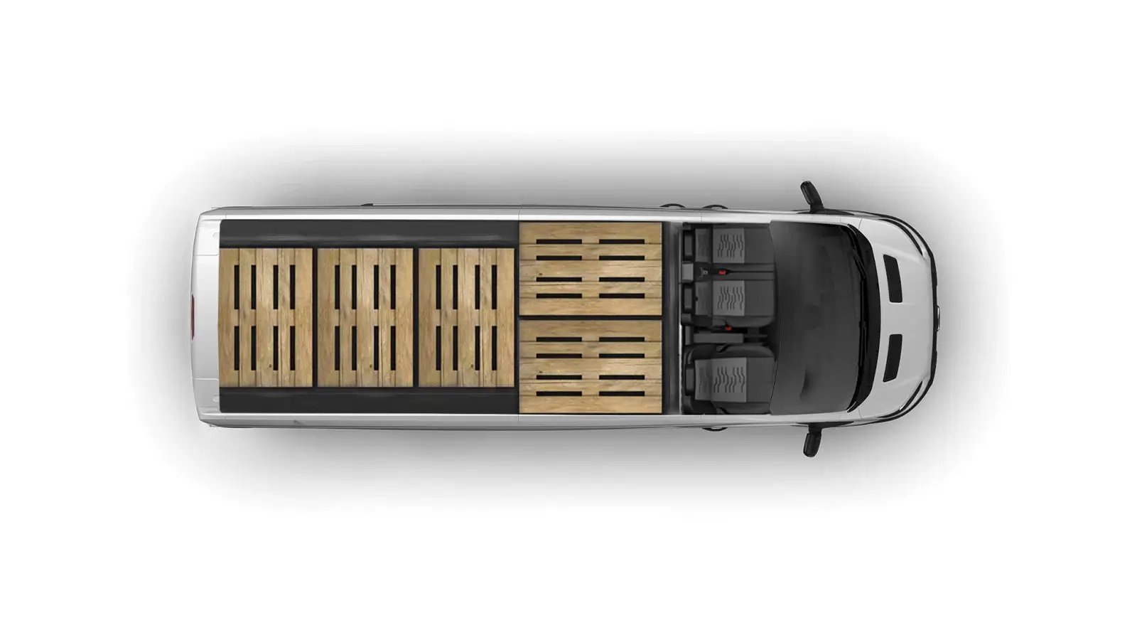 hirefleet extra long wheel base van hire from top